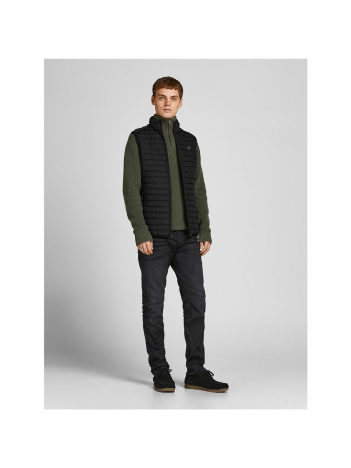 JJEMULTI BODYWARMER COLLA NOOS BLACK
