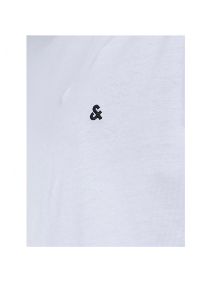 JJEPAULOS TEE SS CREW NEC NOOS BLANCO