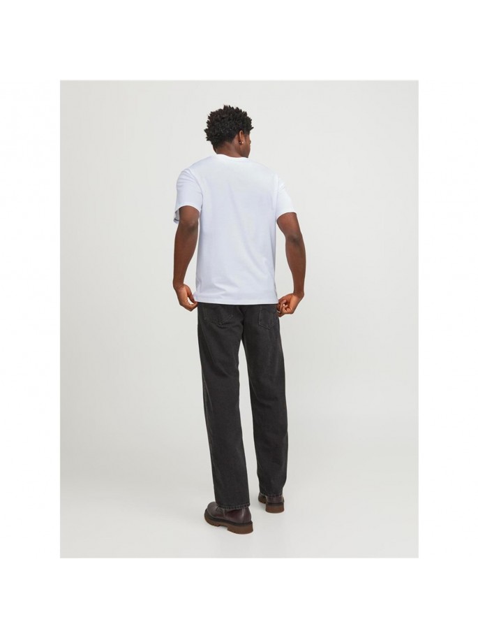 JJEPAULOS TEE SS CREW NEC NOOS BLANCO