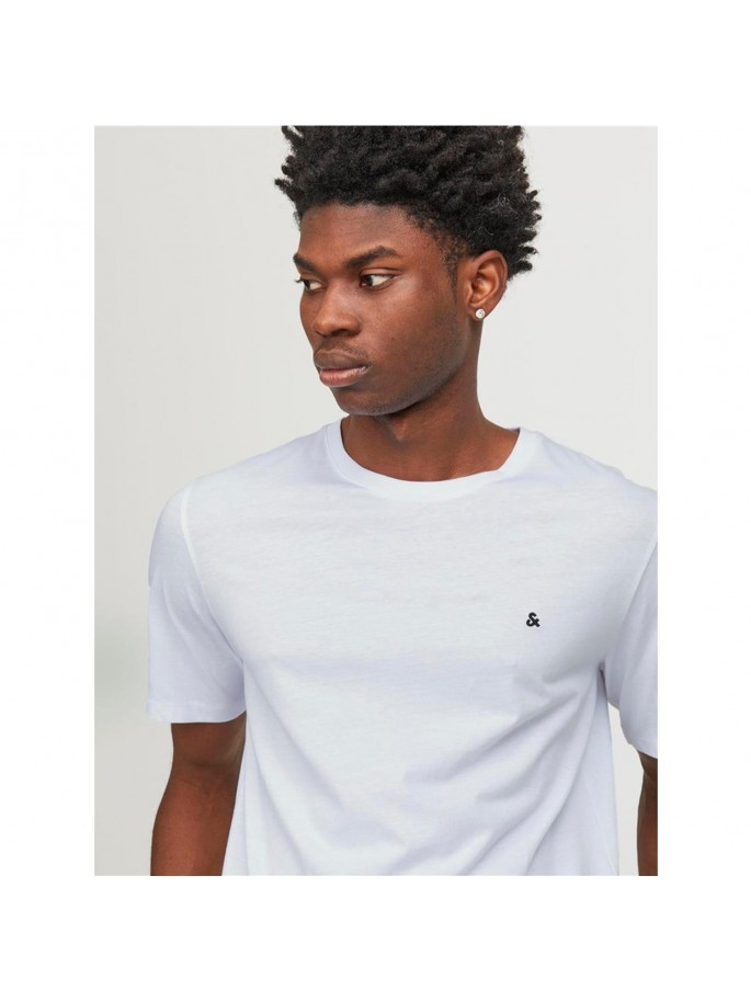 JJEPAULOS TEE SS CREW NEC NOOS BLANCO