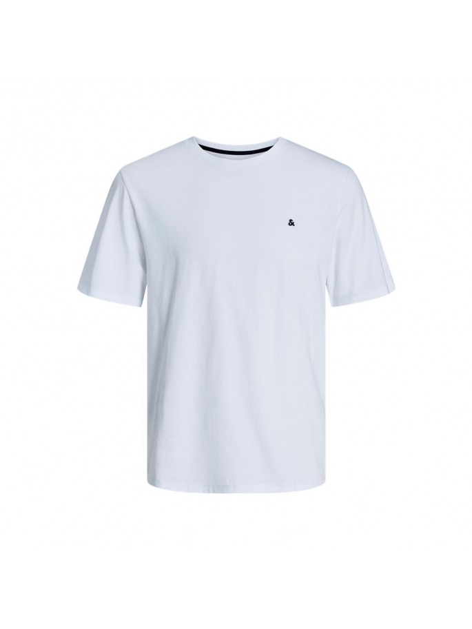 JJEPAULOS TEE SS CREW NEC NOOS BLANCO
