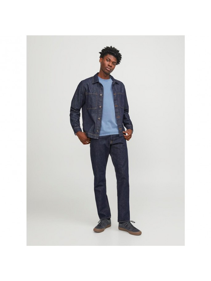 JJELEO KNIT CREW NECK NOOS AZUL CLARO JJELEO KNIT CREW NECK NOOS AZUL CLARO