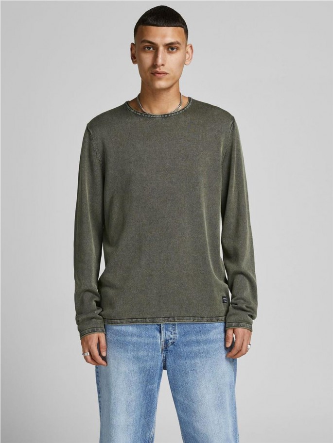 JJELEO KNIT CREW NECK NOOS...